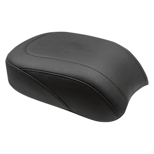 Mustang - Mustang Wide Tripper Passenger Seat - Smooth - Black - 75163