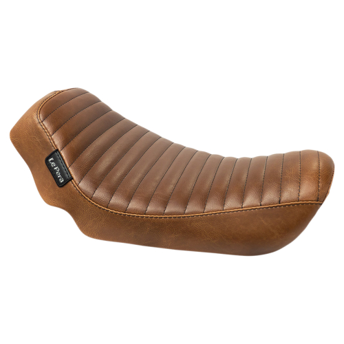 Le Pera - Le Pera Streaker Solo Seat - Pleated Brown - LK-351PTTDV