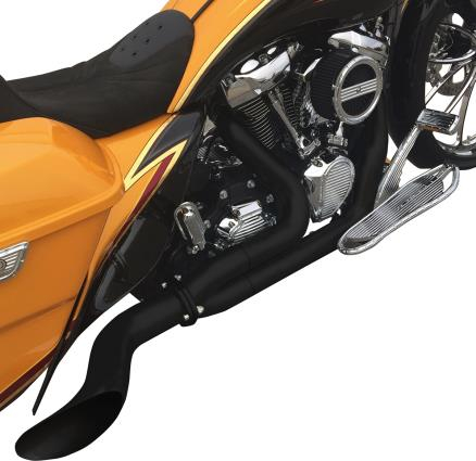 Covingtons - Covingtons Destroyer 2-Into-1 Exhaust System - Black - C1700-B