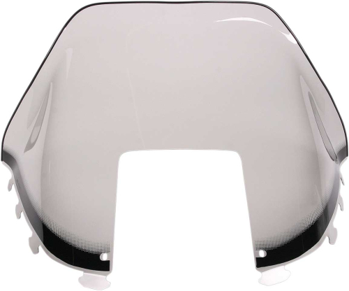 SNO Stuff - SNO Stuff Windshield - Standard - 15.5in. - Smoke/Graphics - 450-234-03