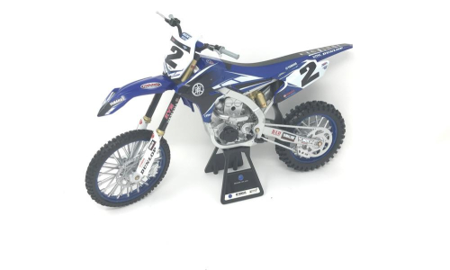New Ray Toys - New Ray Toys Offroad 1:12 Scale Motorcycle - Factory Yamaha YZ450F 2017 Cooper Webb #2 - 57893