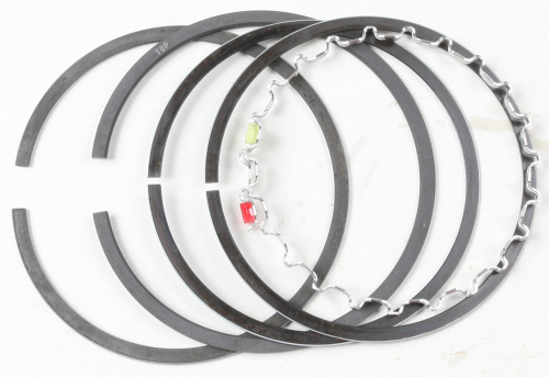Cycle Pro - Cycle Pro Piston Rings - Oversize .010in. - Chrome - 28002M