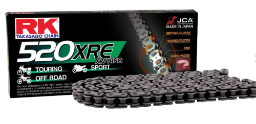 RK - RK 520 XRE XW-Ring Chain - 60 Links - Natural - 520XRE-60