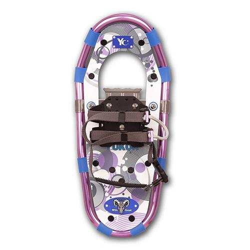 Yukon Charlies - Yukon Charlies Jr. Series Aluminum Youth Snowshoes - 7x16in. - 80-7004 - Purple - OSFM