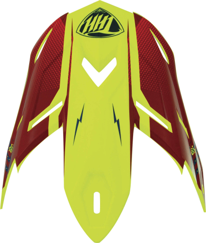 THH Helmets - THH Helmets Battle Visor for T710 Helmets - Red/Blue - 640415