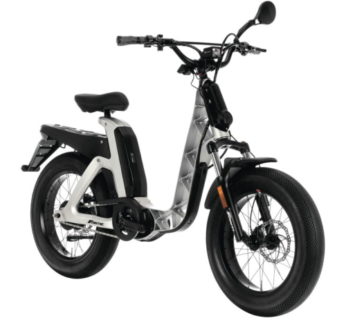 Fantic - Fantic Issimo Urban 45 E-Moped Bike - Silver - ISSIMO URBAN 45-MY23-SIL