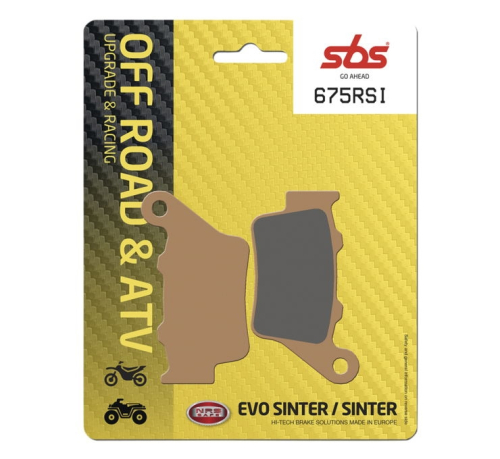 SBS - SBS Sintered-MX/ATV Racing Brake Pads - 675RSI
