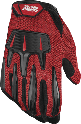 Speed & Strength - Speed & Strength Hot Head Mesh Gloves - 1102-0125-0957 - Red/Black - 3XL