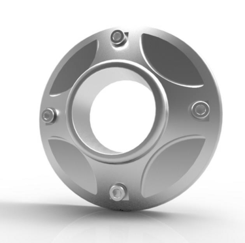 HMF Engineering - HMF Engineering Swamp Series End Cap - Brushed Aluminum - 6937406