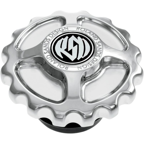 RSD - RSD Billet Aluminum Gas Cap - Gear Drive - Chrome - 0210-2006-CH
