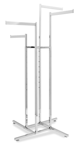 Tucker - Tucker 12in. Display Slat Shelf Bracket - Chrome - SW12KB