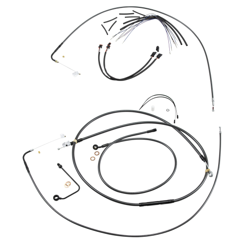 Magnum - Magnum Black Pearl Handlebar Installation Kit for 10in. Ape - 487364