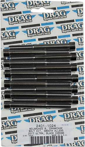 Drag Specialties - Drag Specialties Crankcase Bolt Kit - Smooth - 2401-1024