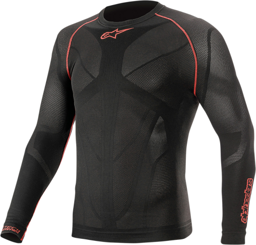 Alpinestars - Alpinestars Ride Tech V2 Top Long Sleeve Summer - 4752521-13-XS/S - Black Gray - XS-Sm