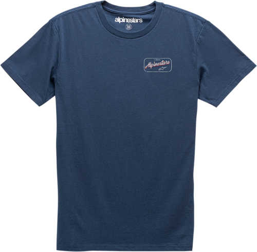 Alpinestars - Alpinestars Turnpike Premium T-Shirt - 121174007702X - Navy - 2XL