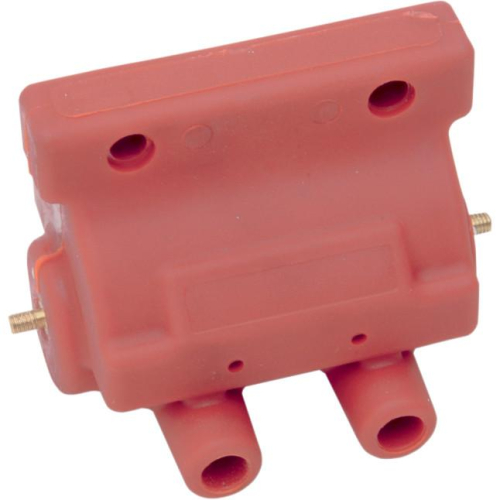 Drag Specialties - Drag Specialties Dual Fire Coil - 6 Volt - 1.3 Ohm - Red - 10-2022