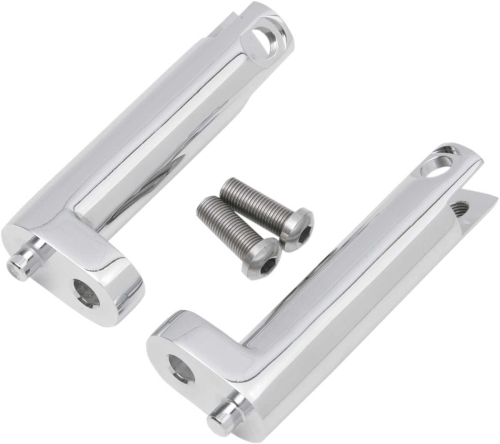 Drag Specialties - Drag Specialties Passenger Footpeg Mounts - Chrome - 1620-1056