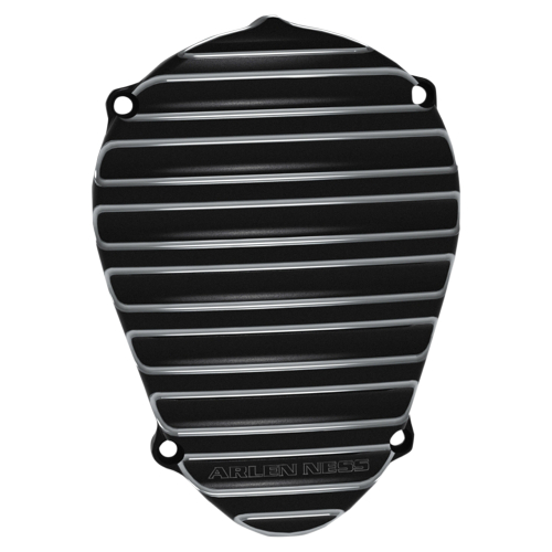 Arlen Ness - Arlen Ness Finned Cam Cover - Black - I-1167