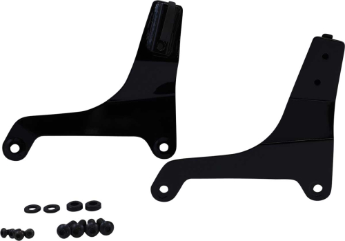 Drag Specialties - Drag Specialties Side Plates - Black - 1504-0069