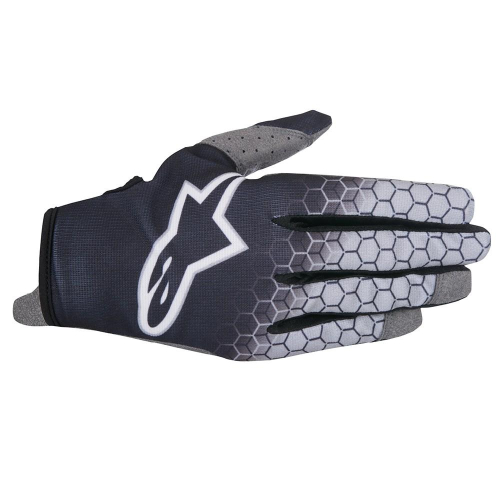 Alpinestars - Alpinestars Radar Flight Gloves (2017) - 35618171093SM - Black/Light Gray/White - Small