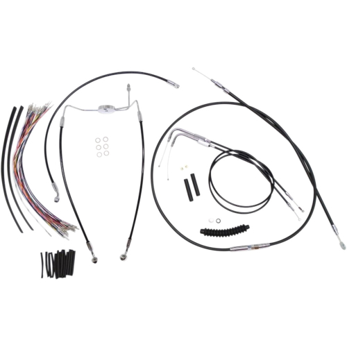 Magnum - Magnum Black Vinyl XR Handlebar Installation Kit for 12-14in. Ape - 489001