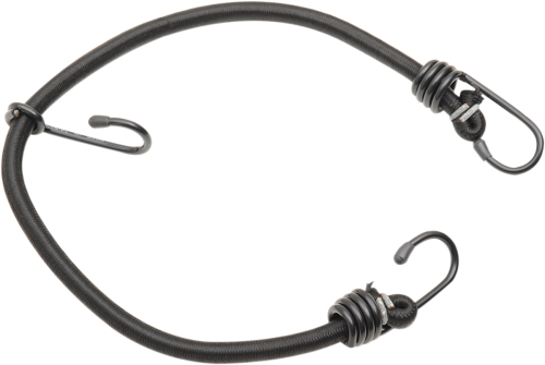 Parts Unlimited - Parts Unlimited 3- Hook Bungee Cord - Black - 24in. - 1033B