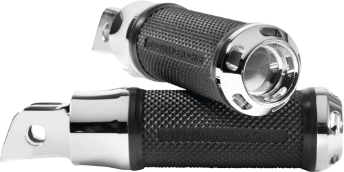 Performance Machine - Performance Machine Apex Footpegs - Driver - Chrome - 0035-1239M-CH