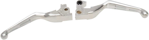 Drag Specialties - Drag Specialties Slotted Wide Blade Lever Set - Chrome - 0610-0796