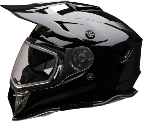 Z1R - Z1R Range Solid Snow Helmet with Dual-Lens Shield - 0121-1144 - Black - X-Small