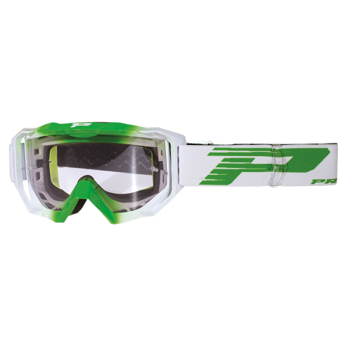 Pro Grip - Pro Grip 3200 MX Venom Goggles - PZ3200VERDE - Green / Clear Light Sensitive Lens - OSFM