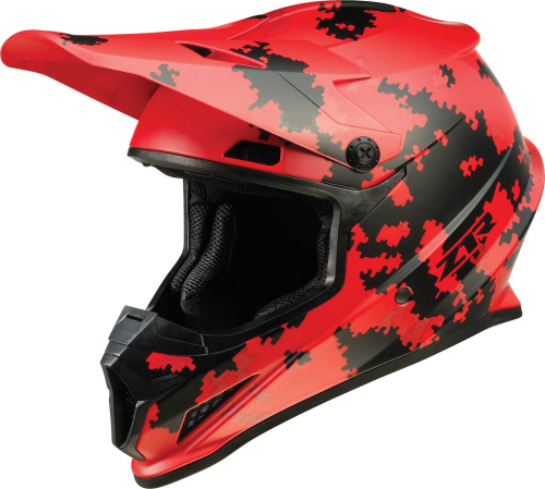 Z1R - Z1R Rise Digi Camo Helmet - 0110-7282 - Matte Red - Medium