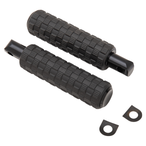 Arlen Ness - Arlen Ness Fusion Footpegs - Air Trax - Black - I-1305