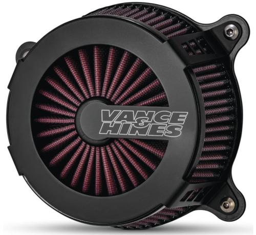Vance & Hines - Vance & Hines V02 Cage Fighter Air Intake - Black - 40367