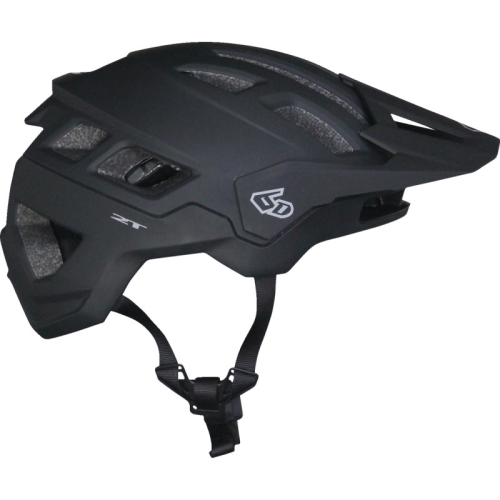 6D - 6D ATB-2T Ascent Bicycle Helmet - 23-0008 - Black Matte - XL-2XL