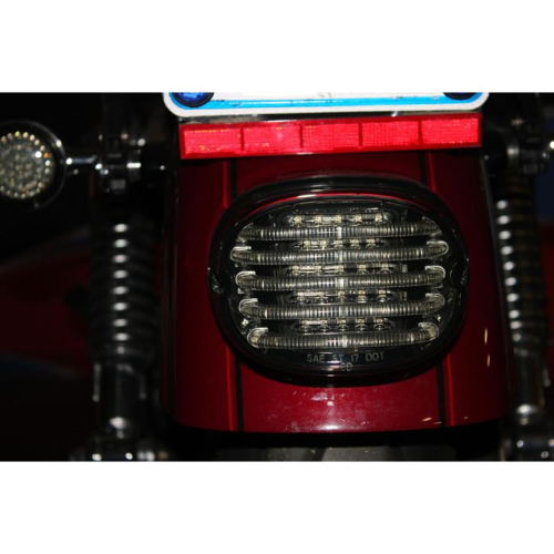 Custom Dynamics - Custom Dynamics Probeam LED Taillight without License Plate Illumination Window - Smoke - PB-TL-LP-S