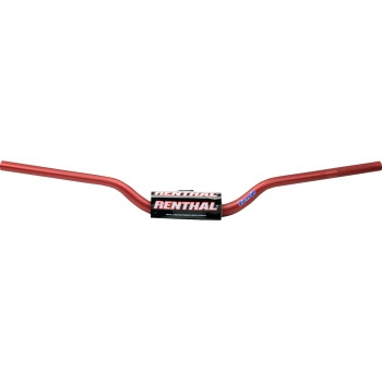 Renthal - Renthal Fatbar Handlebar -673 Bend - Red - 673-01-RD