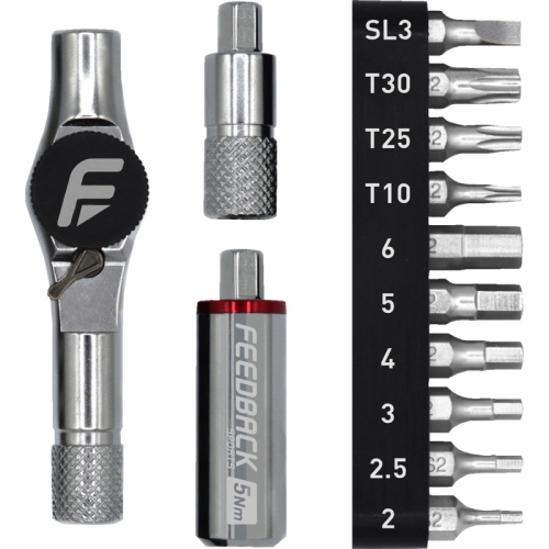 Feedback Sports - Feedback Sports Reflex Fixed Torque Ratchet Kit - Mini Ratchet - 5 Nm Torque - 17817