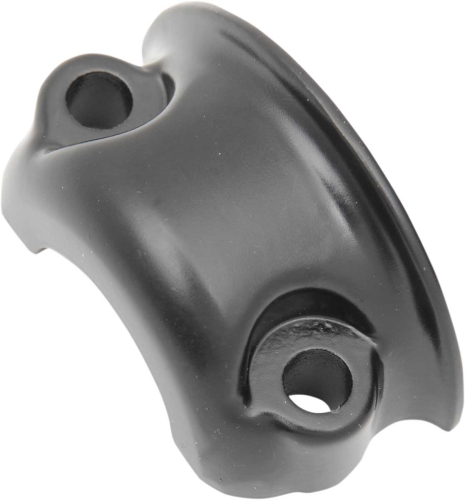 Drag Specialties - Drag Specialties Clutch and Brake Control Clamp Halves - Black - 0615-0276