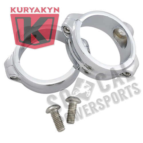 Kuryakyn - Kuryakyn Two-Piece Fork Mounts - 49mm - 2287