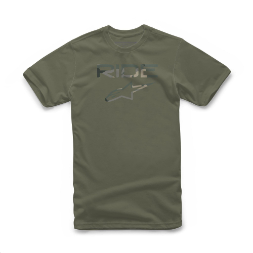 Alpinestars - Alpinestars Ride 2.0 T-Shirt - 1119-72006-690-LG - Military - Large