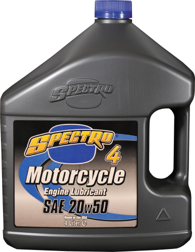 Spectro - Spectro Premium Motorcycle Petroleum 4T - 20w50 - 4lt. - U.S425