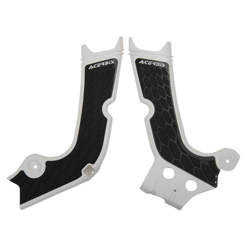 Acerbis - Acerbis X-Grip Frame Guards - White/Black - 2630711035