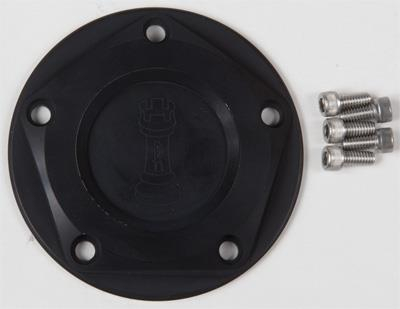 Rooke Customs - Rooke Customs Ignition Cover - Black - R-C1605-TB