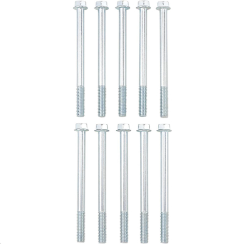 Bolt MC Hardware - Bolt MC Hardware M6 Hex Flange Bolt Replacement Pack - M6x75 - 024-10675