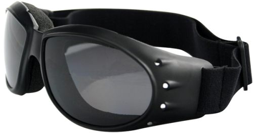 Bobster Eyewear - Bobster Eyewear Cruiser Goggles - BCA001 - Black/Smoke Lens