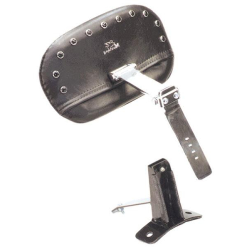 Mustang - Mustang Driver Backrest Kit - Smooth - Chrome Studs - 79070