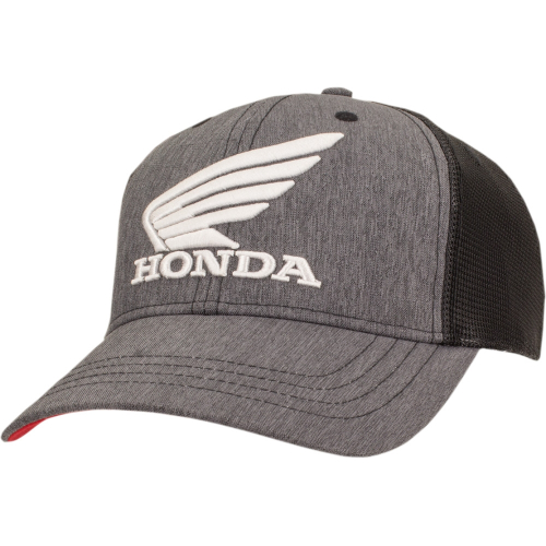 Honda Collection - Honda Collection Honda Utility Hat - NP21A-H1829 - Gray/Black/Red - OSFM