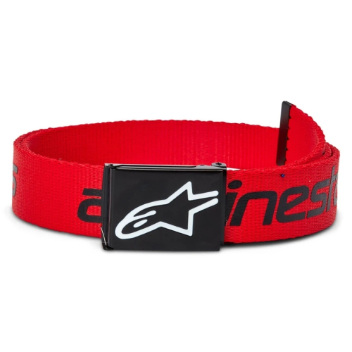 Alpinestars - Alpinestars Linear Web Belt - 1230-93100-3010-OS - Red/Black - OSFM