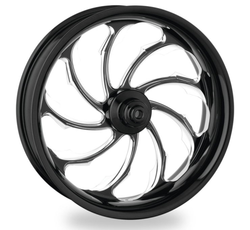 Performance Machine - Performance Machine Torque Trike Front Wheel - 21x3.5in - Platinum Cut - 1522-7106R-TORAM-BMP