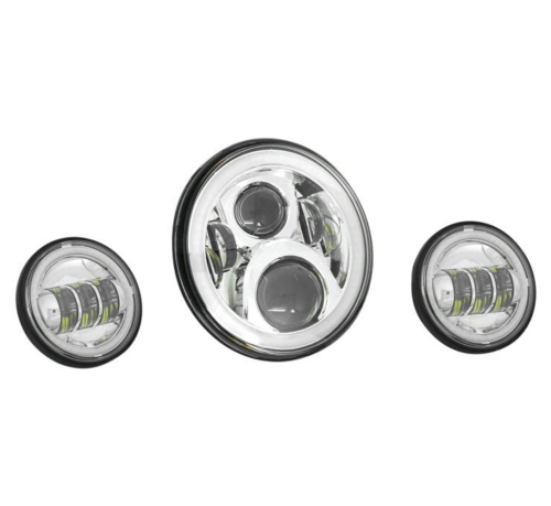 Namz - Namz 40W Sealed Beam Headlight - Chrome - LLC-LHK-7CH